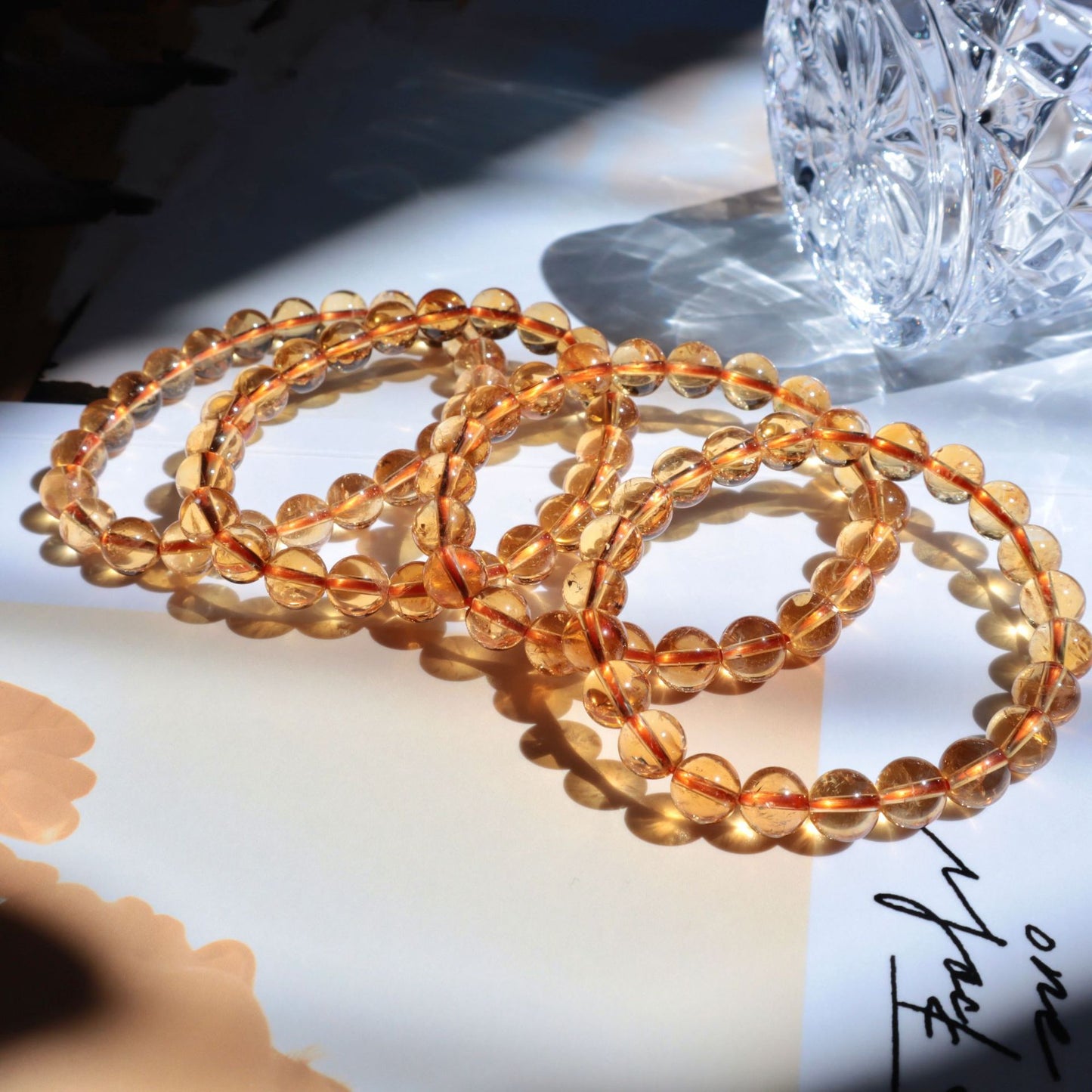 Jolene Brazilian Citrine Crystal Bracelet