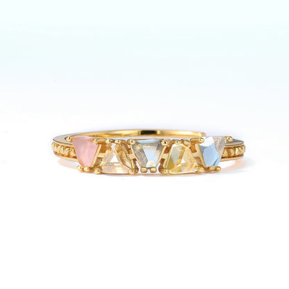 Clarissa Colorful Gemstone Ring