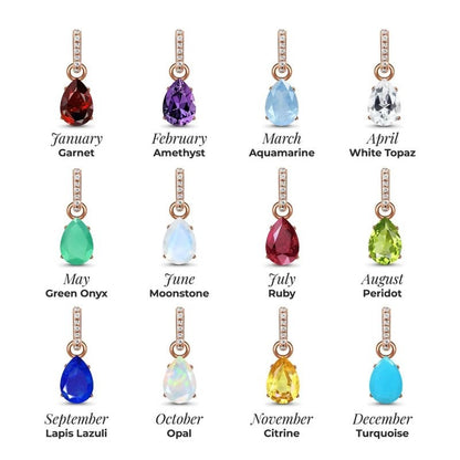 Zoya Birthstone Necklace