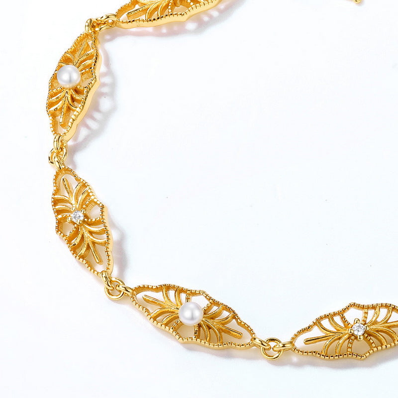 Leonora Pearl Bracelet