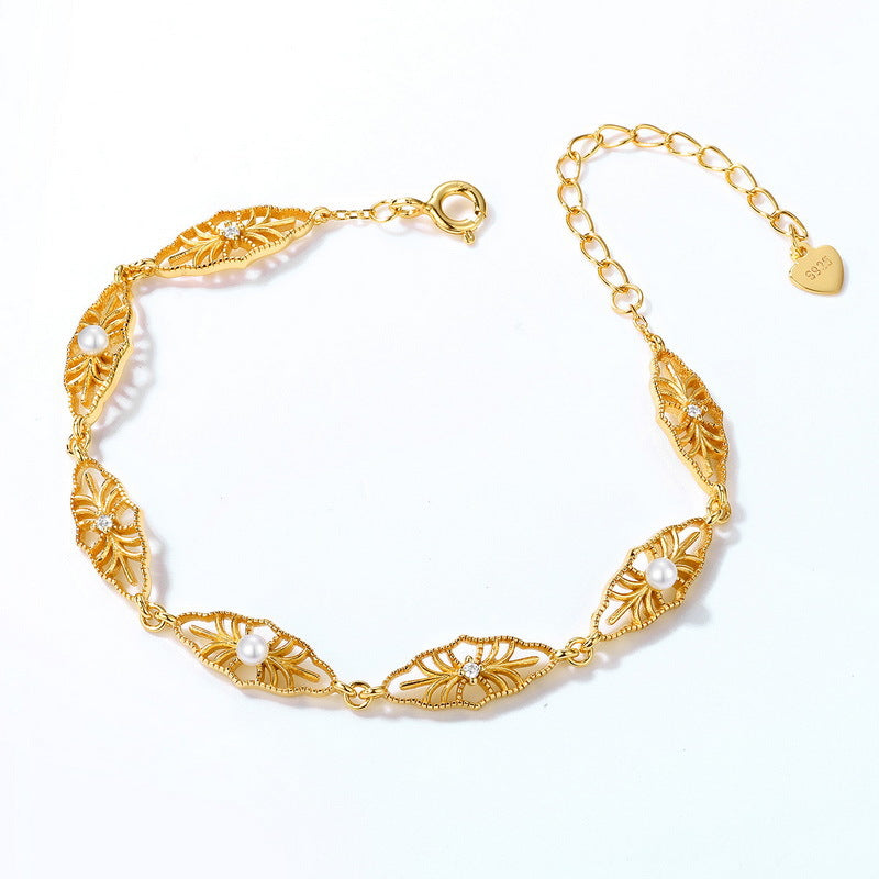 Leonora Pearl Bracelet