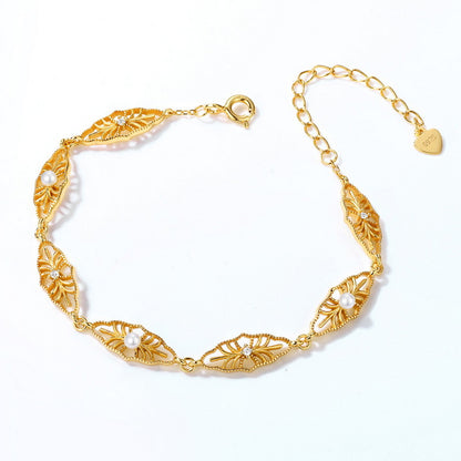 Leonora Pearl Bracelet