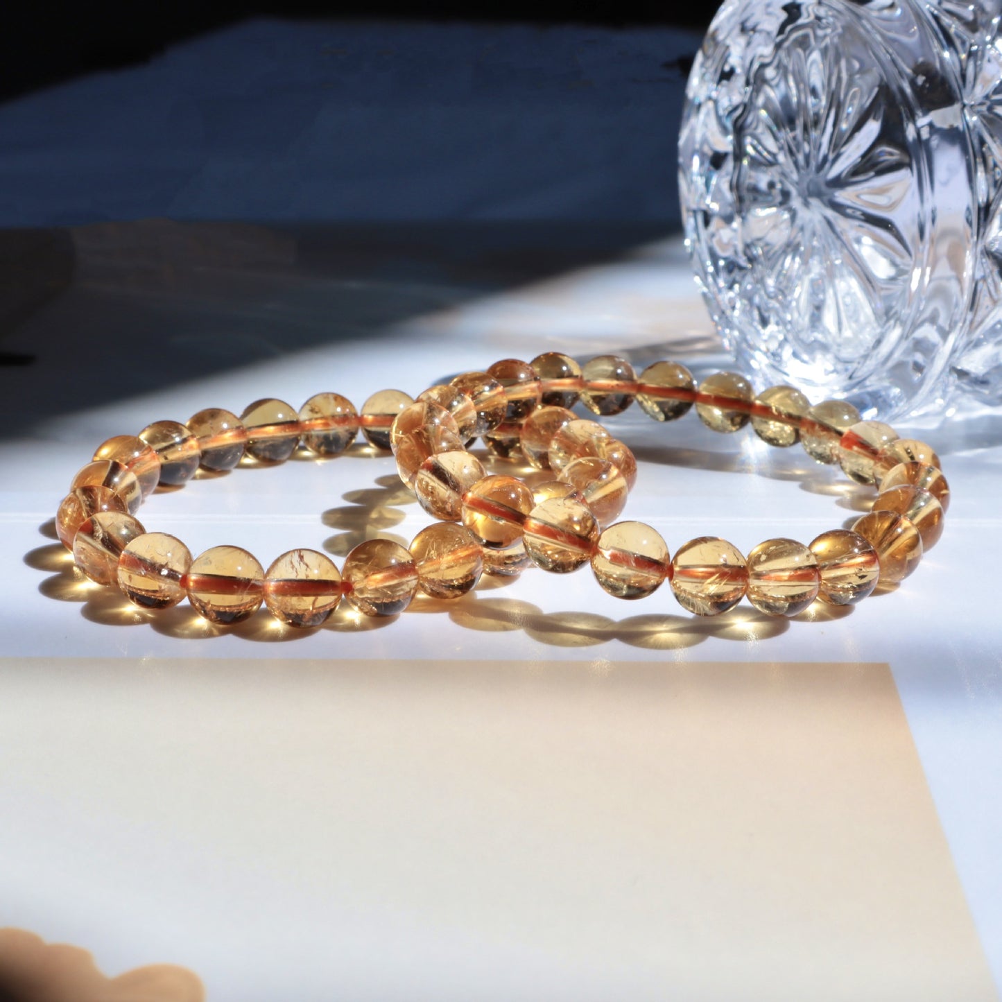 Jolene Brazilian Citrine Crystal Bracelet