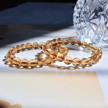 Jolene Brazilian Citrine Crystal Bracelet