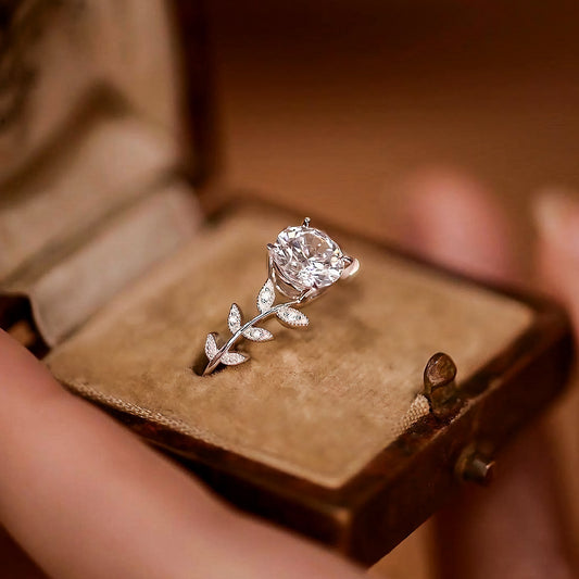 Nova White Zircon Ring