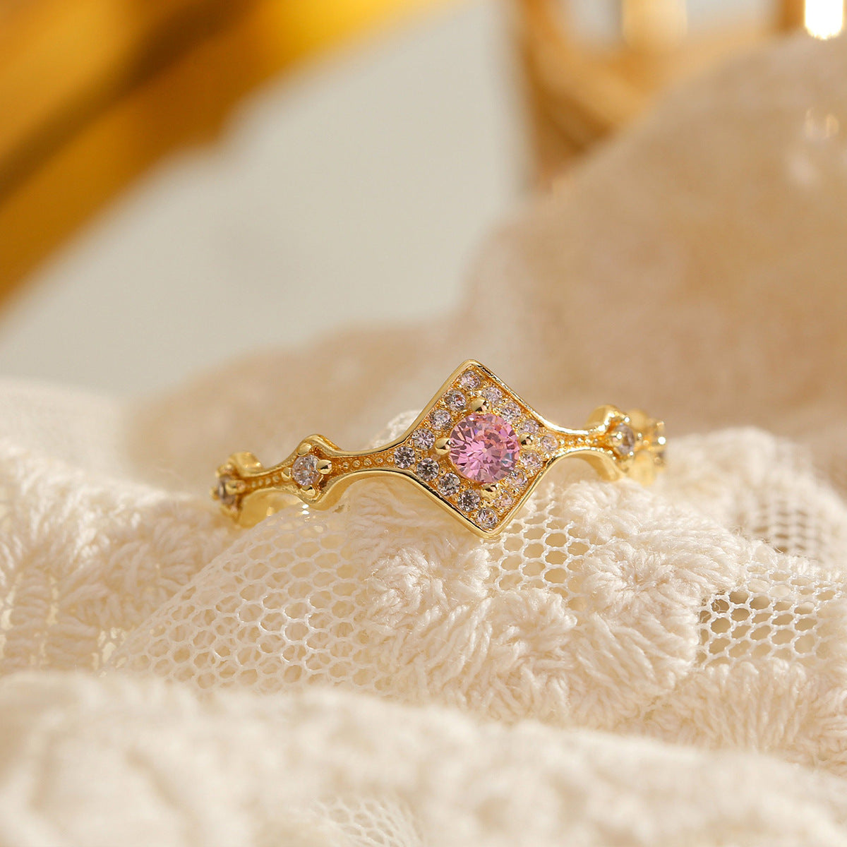 Danica Rose Quartz Ring