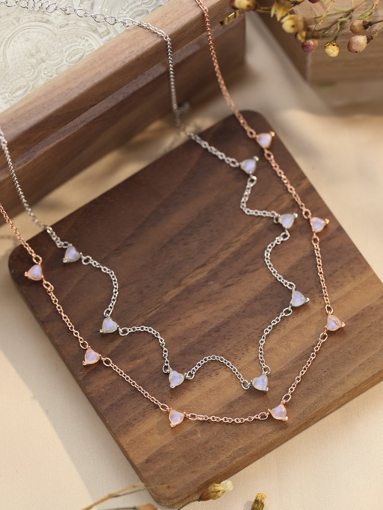 Agnes Moonstone Necklace