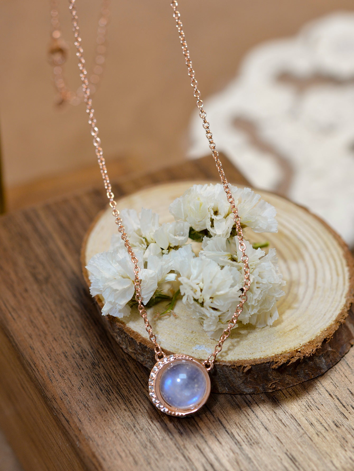 Marianne Moonstone Necklace