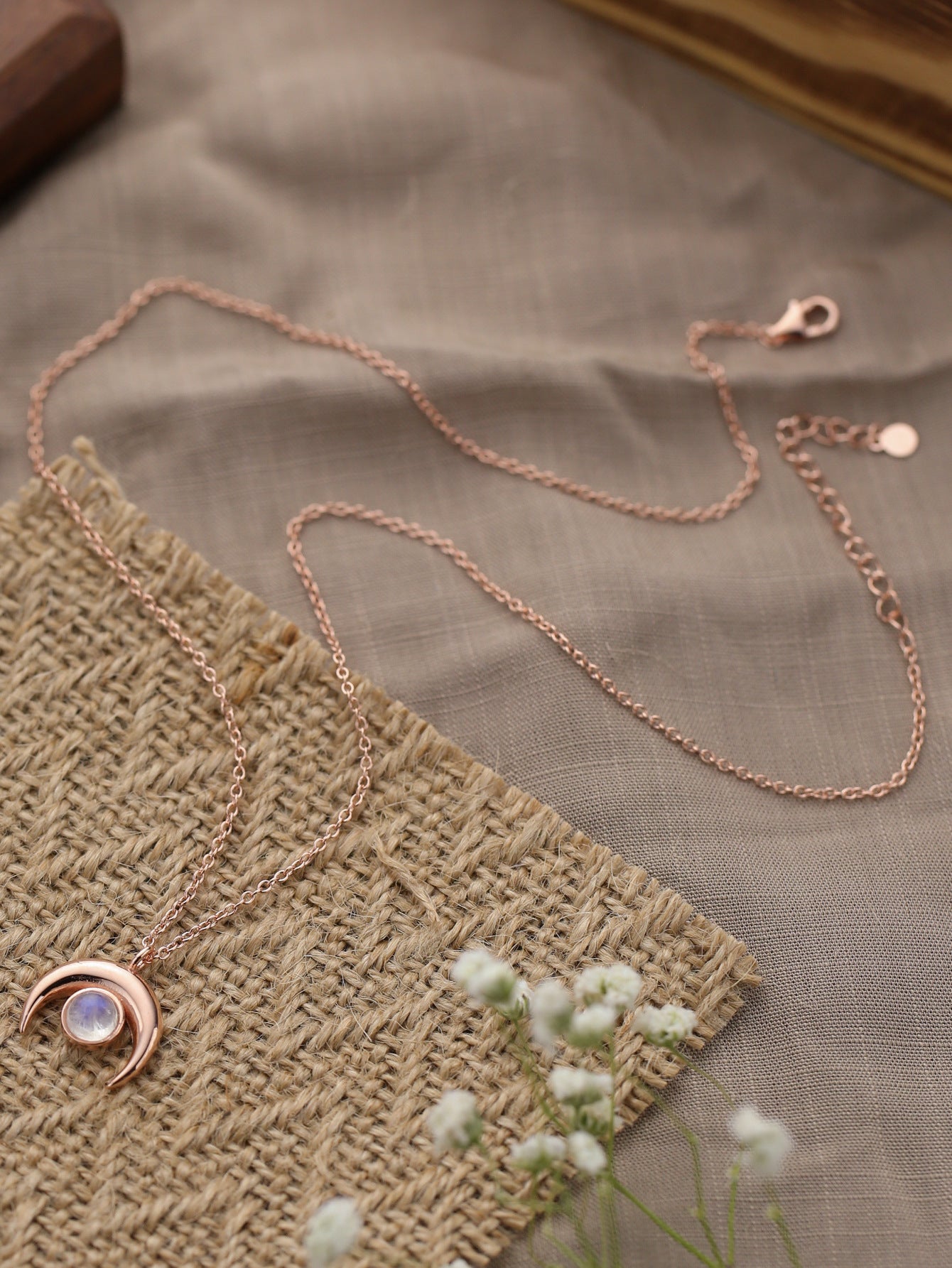 Aria Moonstone Necklace