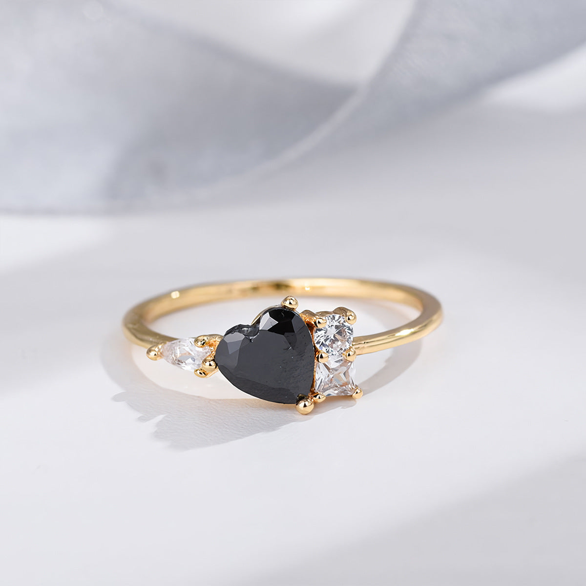 Yuna Black Onyx Ring