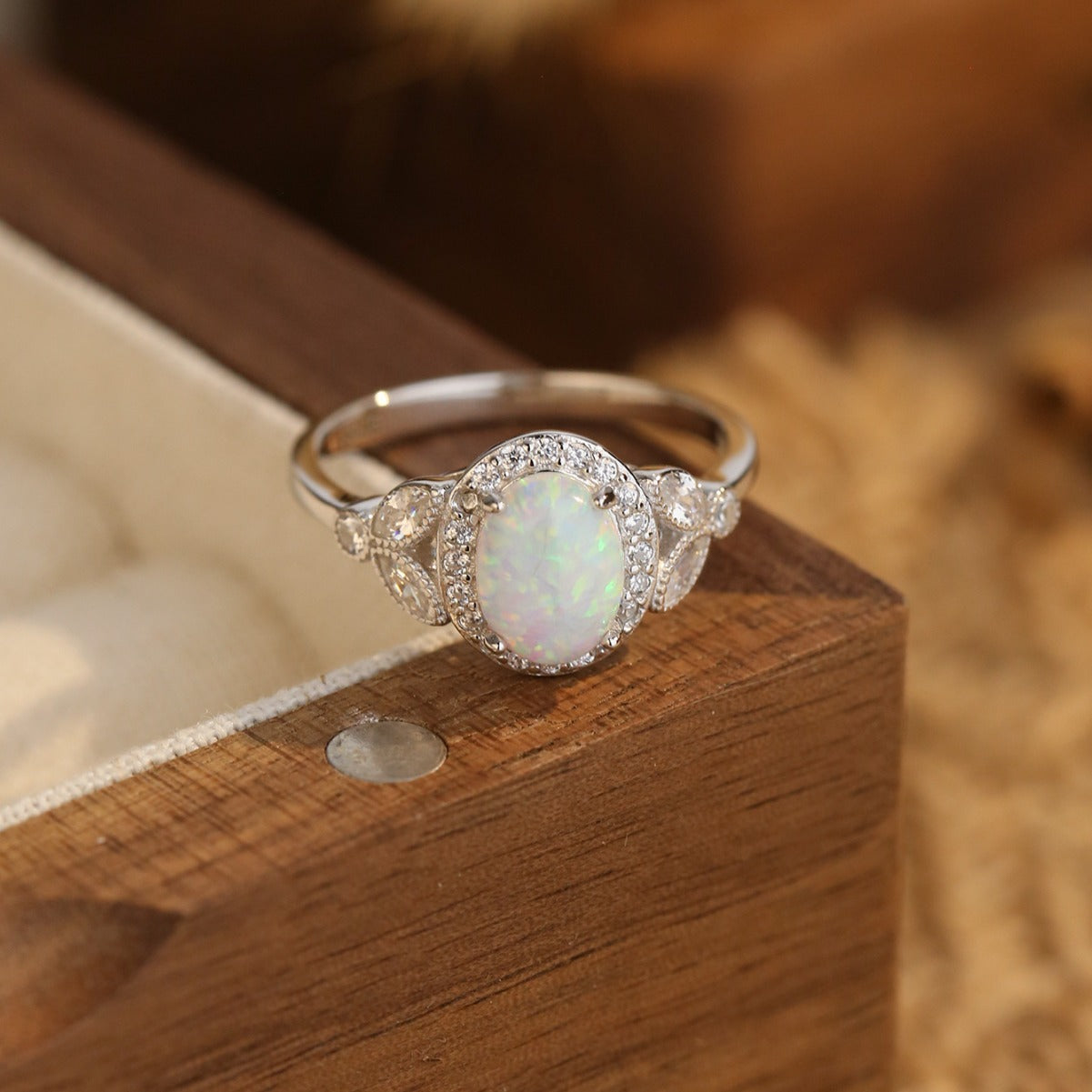 Christina Opal Ring
