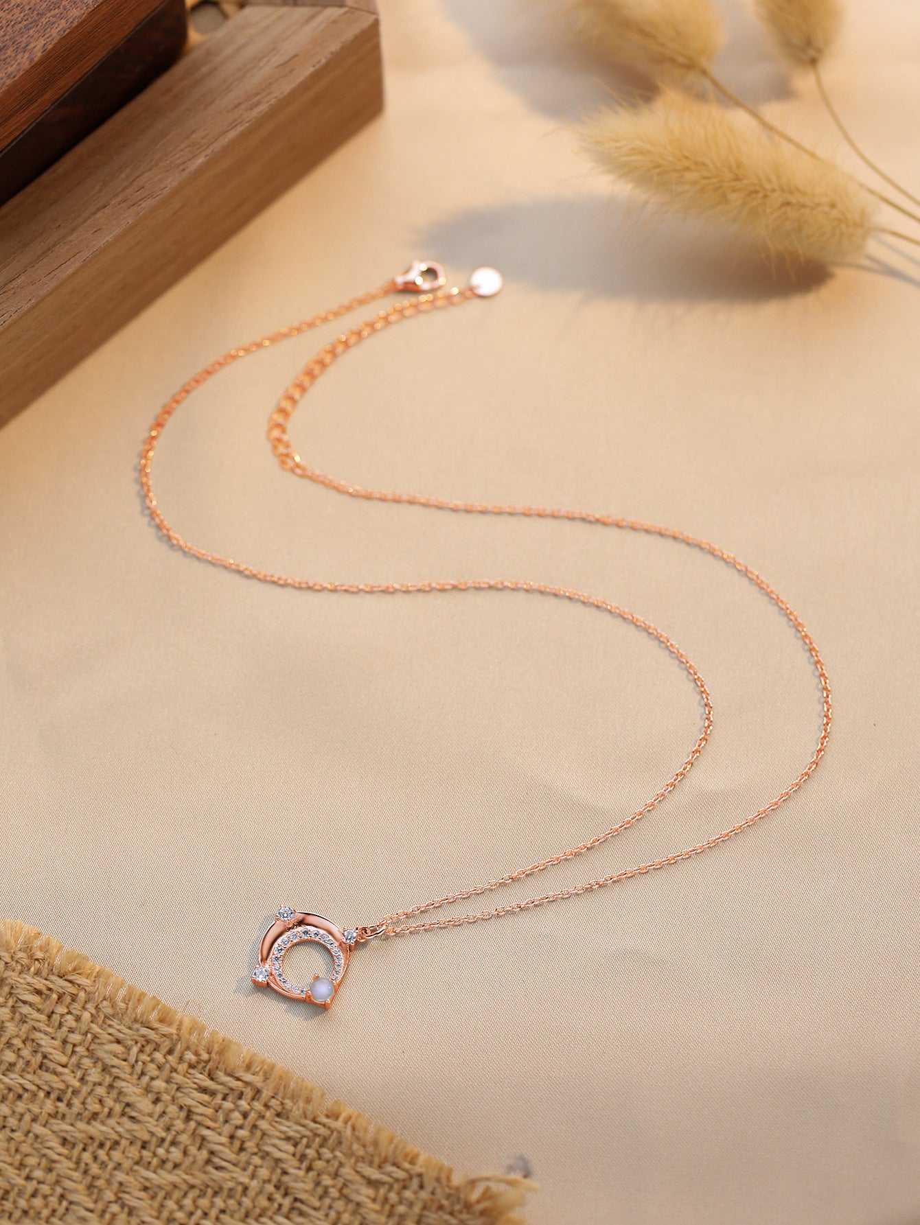 Monette Moonstone Necklace
