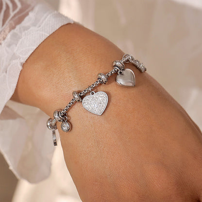 Harper Heart Bracelet