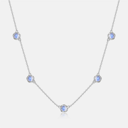 Marilyn Blue Moonstone Necklace