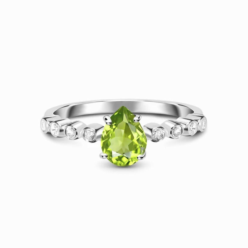 Undine Peridot Ring