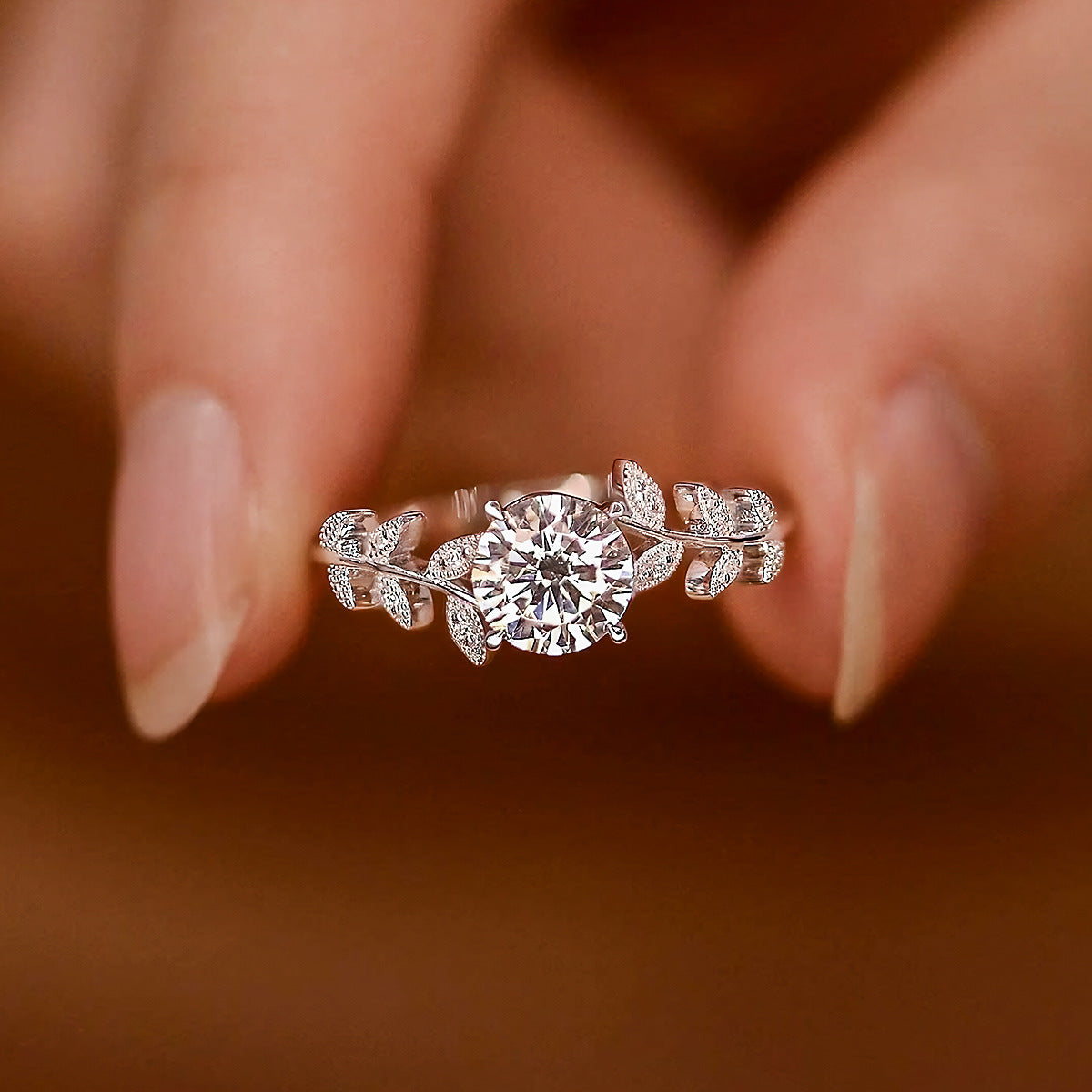 Nova White Zircon Ring