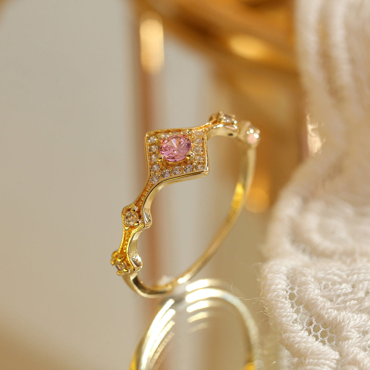 Danica Rose Quartz Ring