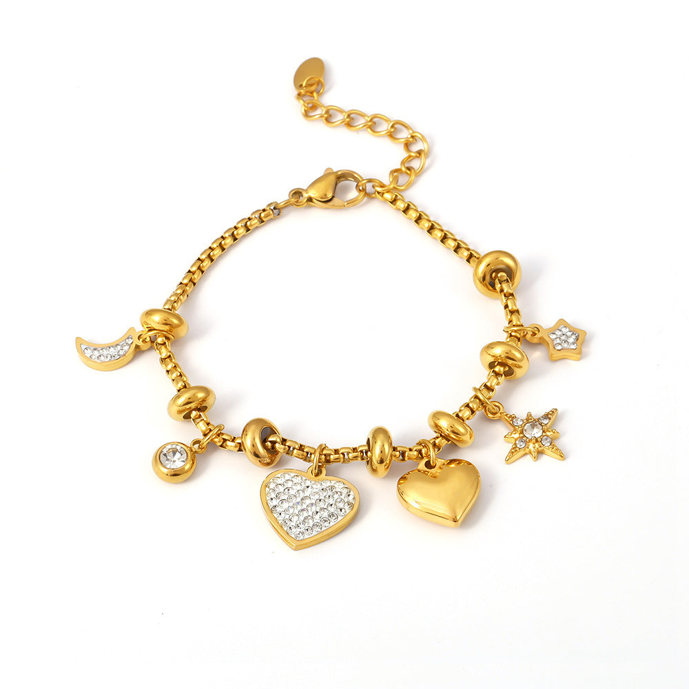 Harper Heart Bracelet