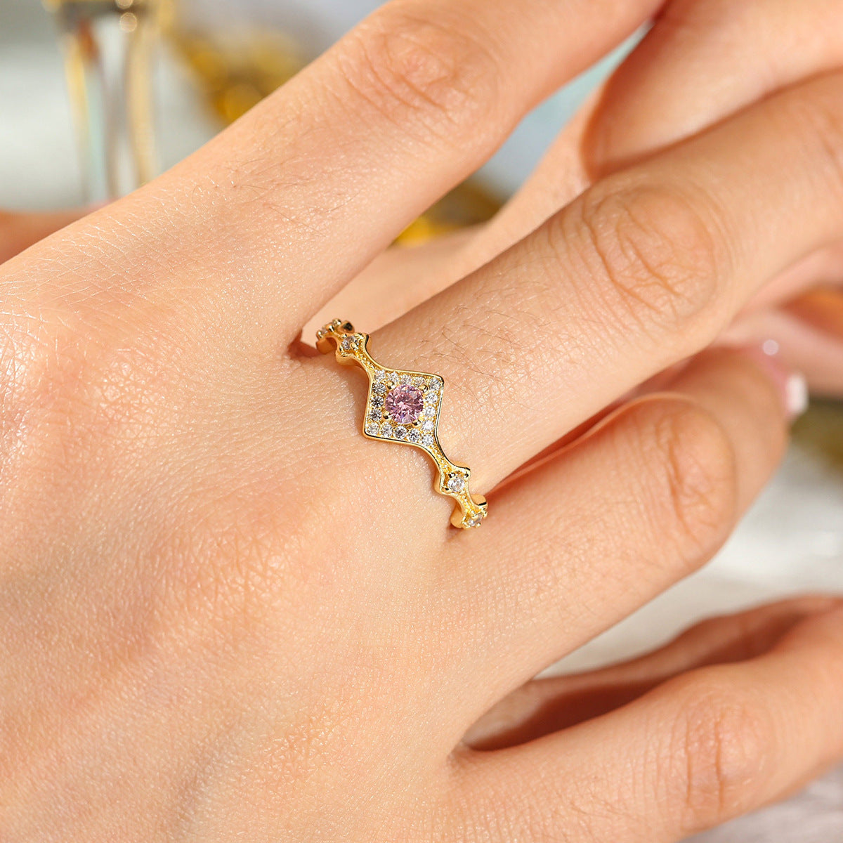 Danica Rose Quartz Ring