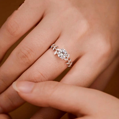 Nova White Zircon Ring