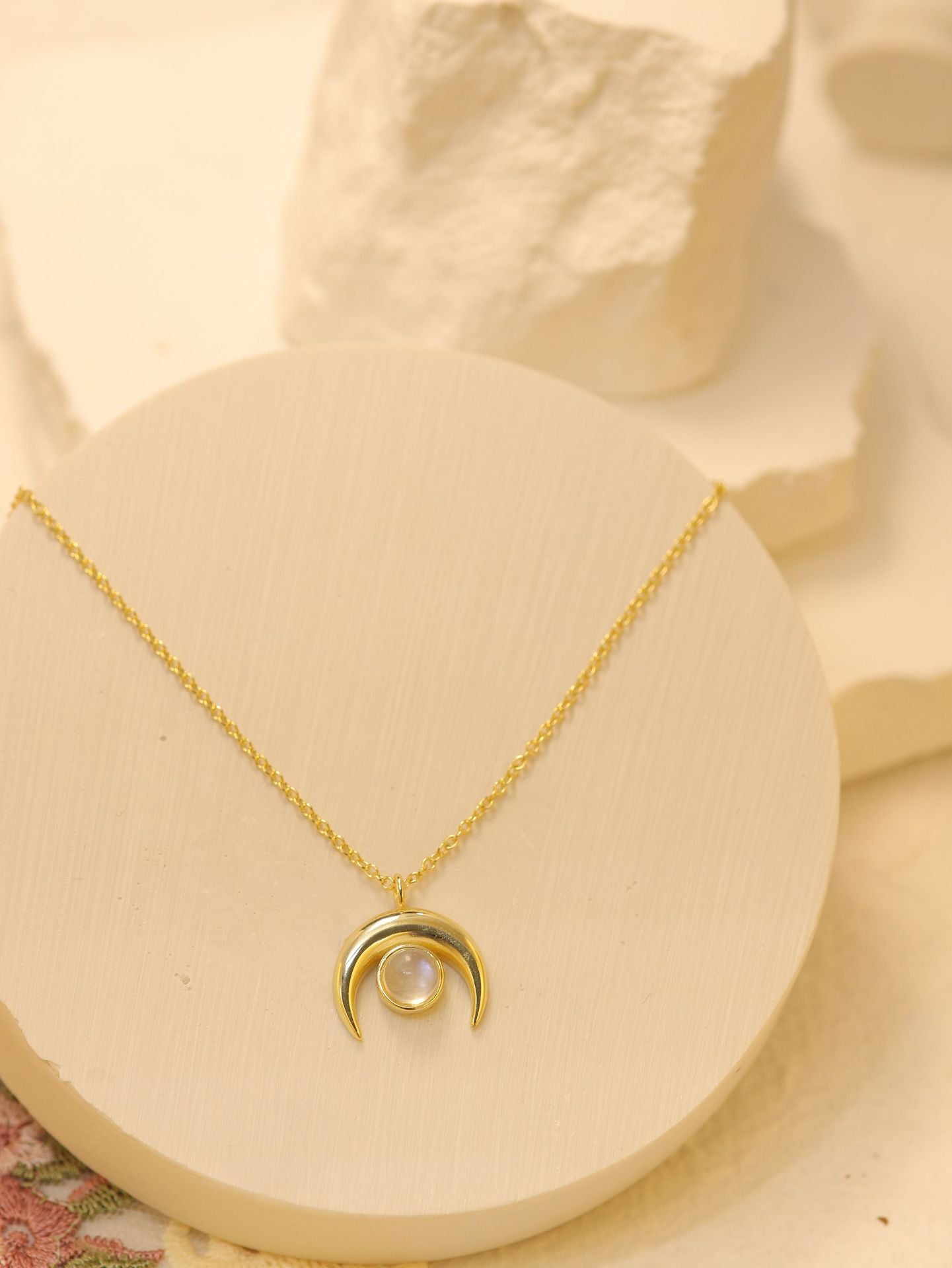 Aria Moonstone Necklace