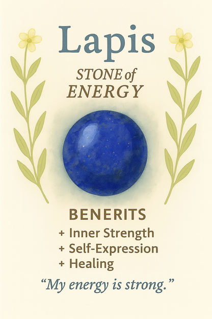 Celestial Lapis Stacking Ring Set