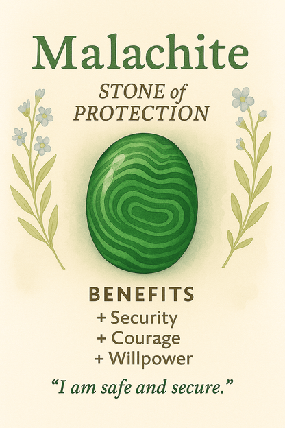 Luxe Orbit Malachite / Rose Quartz Pendant Necklace