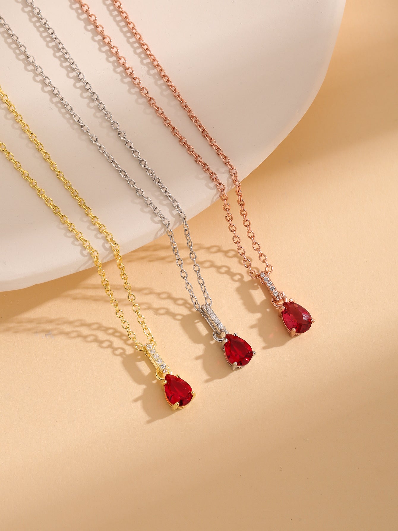 Adeline Birthstone Necklace