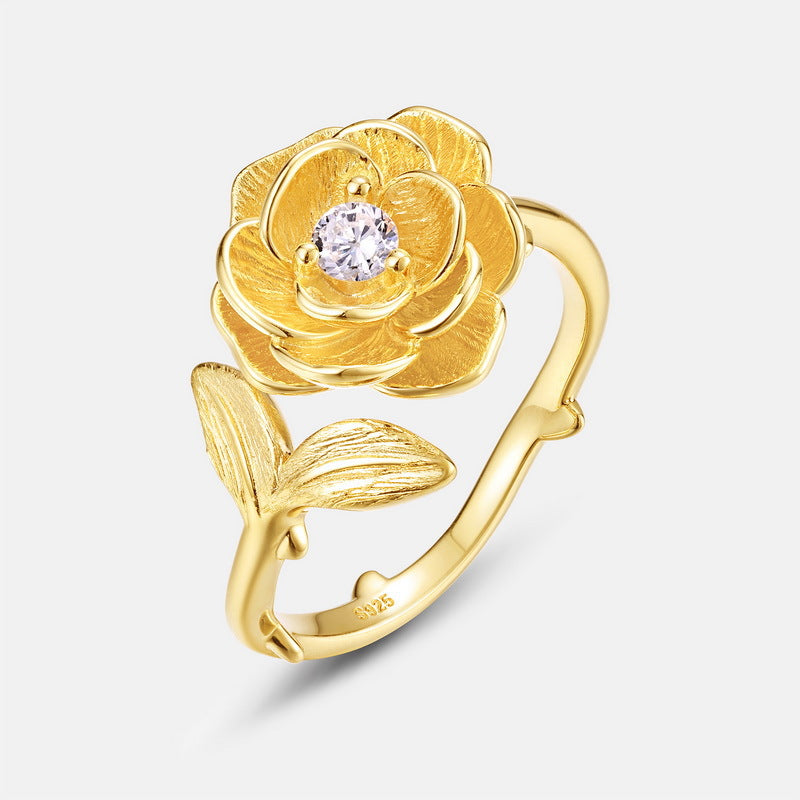 Twelve Flower Deity Ring – Camellia (November)