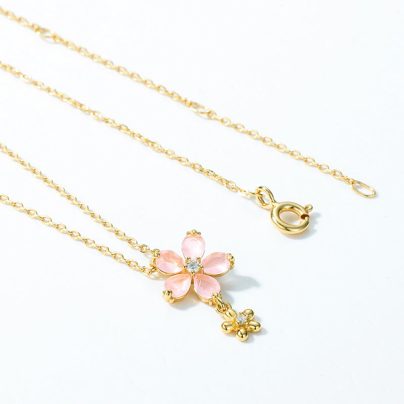 Ophelia Rose-Quartz Necklace