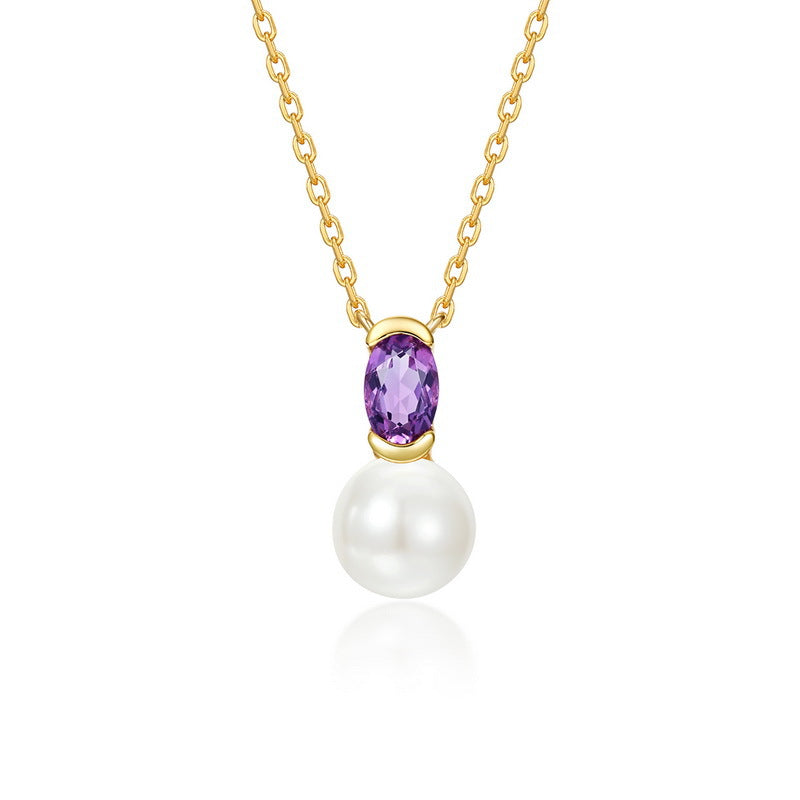 Honora Amethyst Pearl Necklace