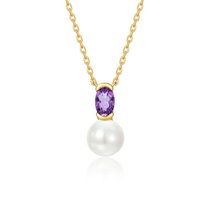 Honora Amethyst Pearl Necklace