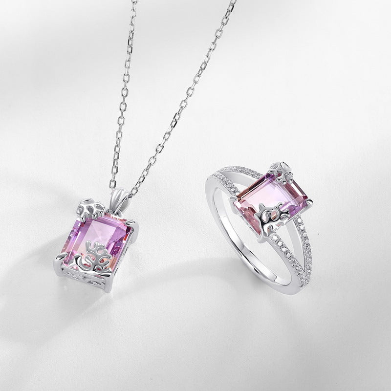 Lillian Amethyst Necklace