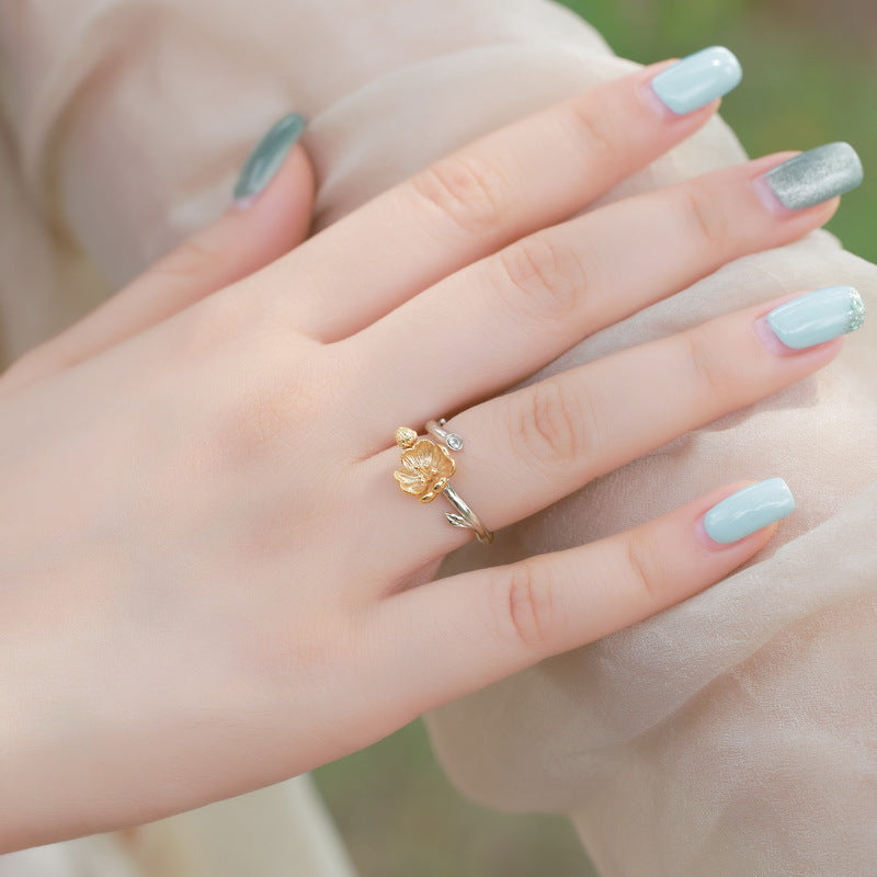 Twelve Flower Deity Ring – Cherry Blossom(March)