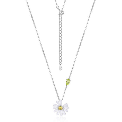 Daisy Peridot Necklace