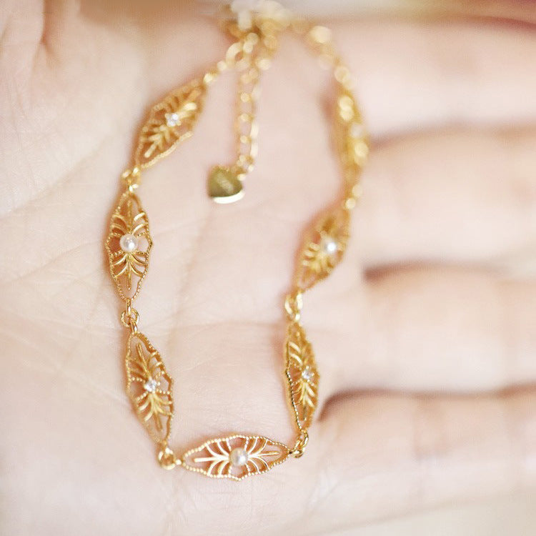 Leonora Pearl Bracelet