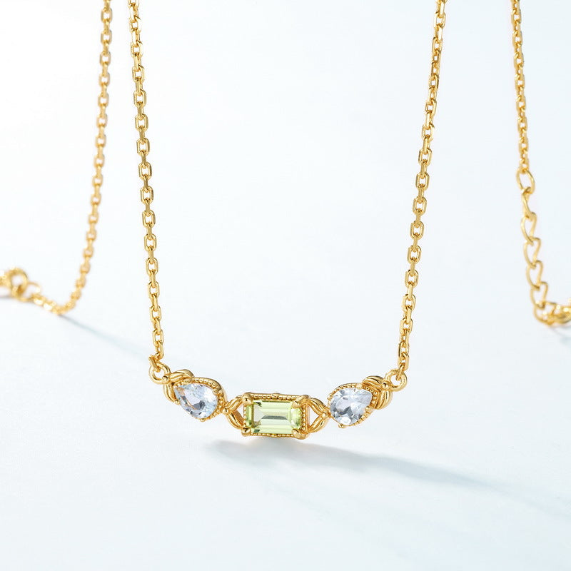 Beatrice Peridot Necklace