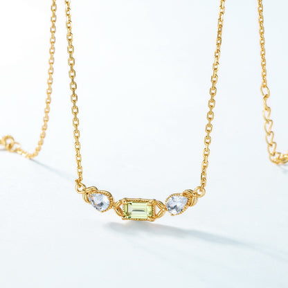 Beatrice Peridot Necklace