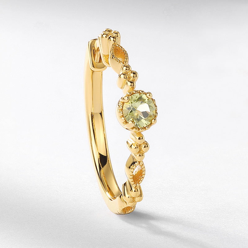 Monette Peridot Earrings