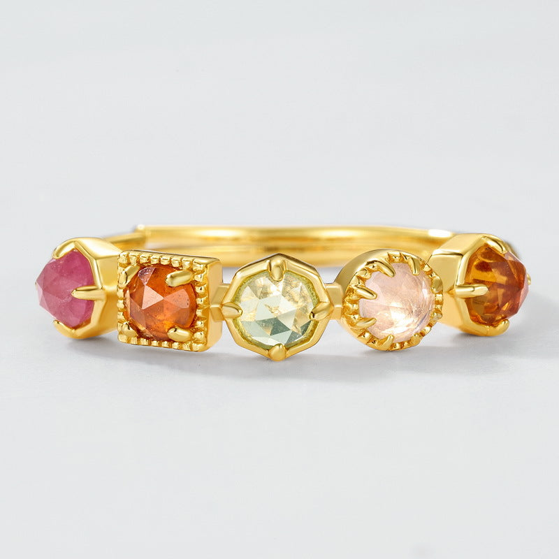 Victoria Colorful Gemstone Ring