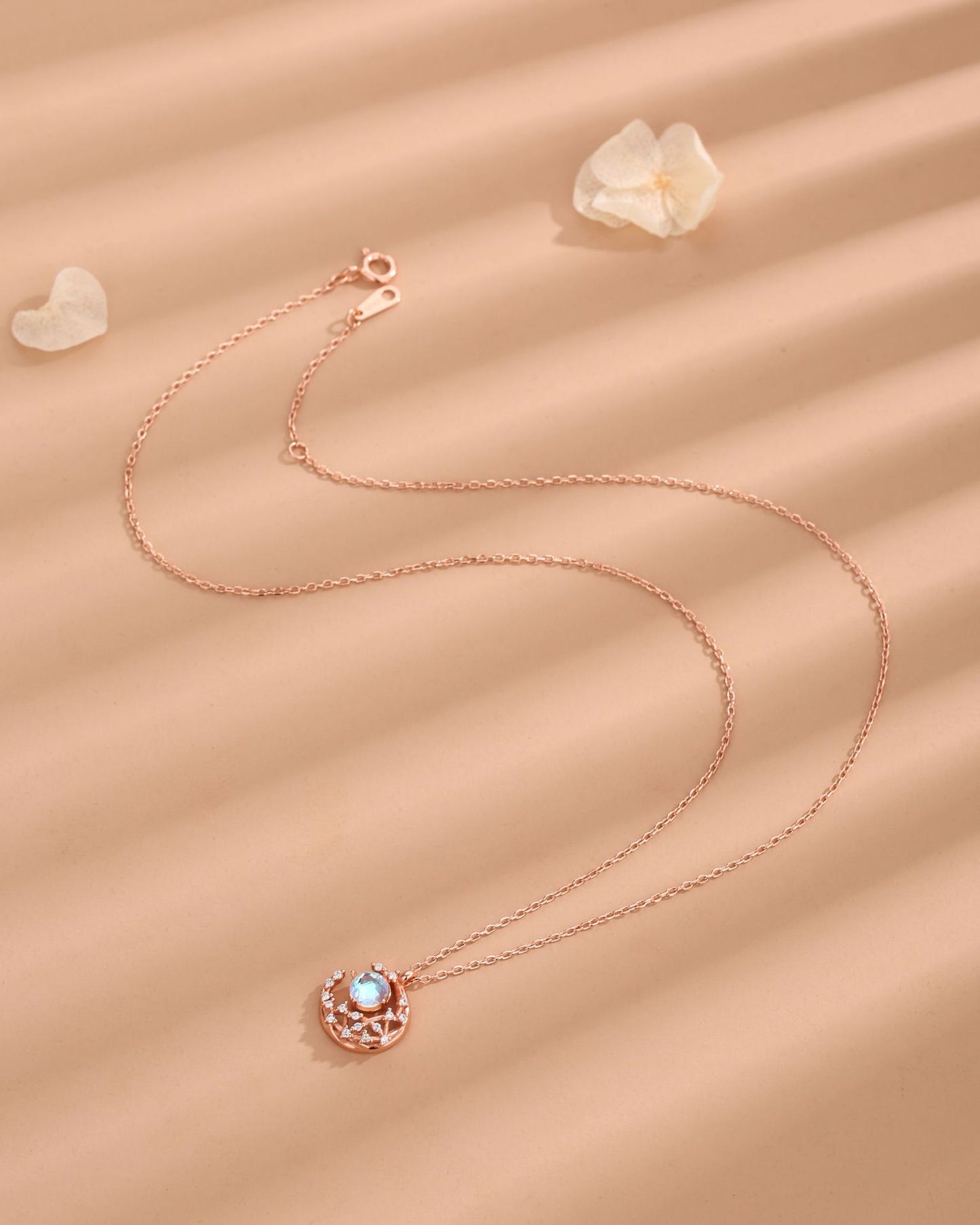Blossom Moonstone Necklace