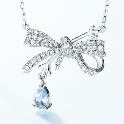 Scarlett Blue Topaz Necklace