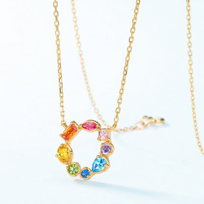 Candy Rainbow Colorful Necklace