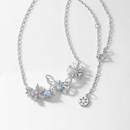 Brooke Blue Topaz Necklace
