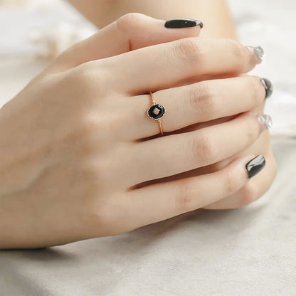 Thea Black Onyx Ring