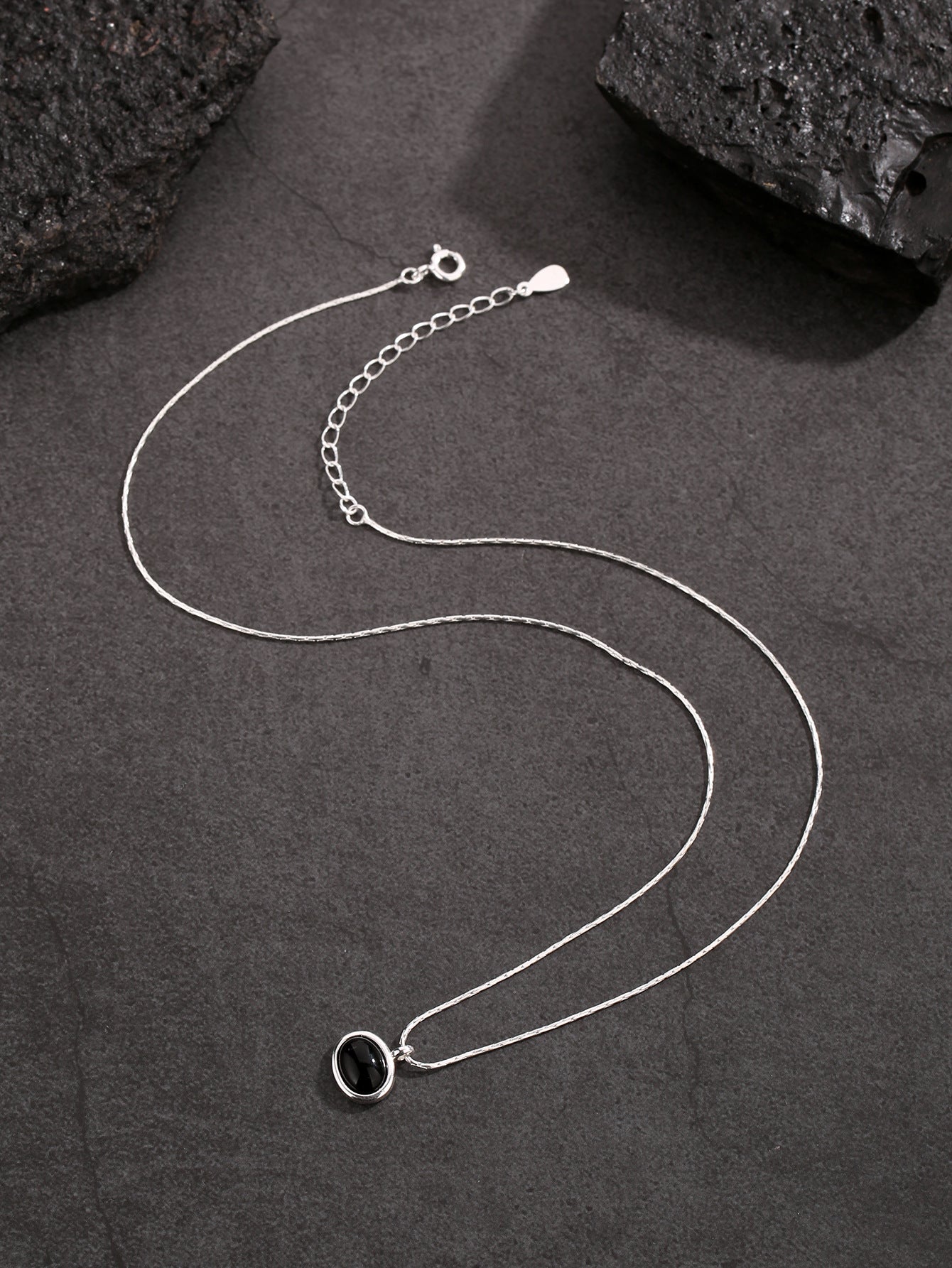 Aria Black Onyx  Necklace