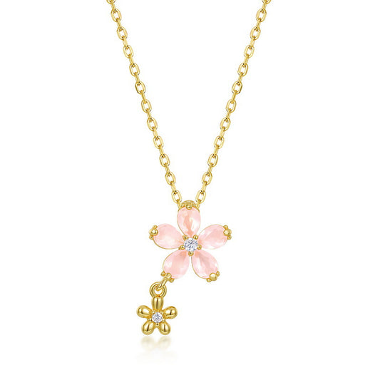 Ophelia Rose-Quartz Necklace