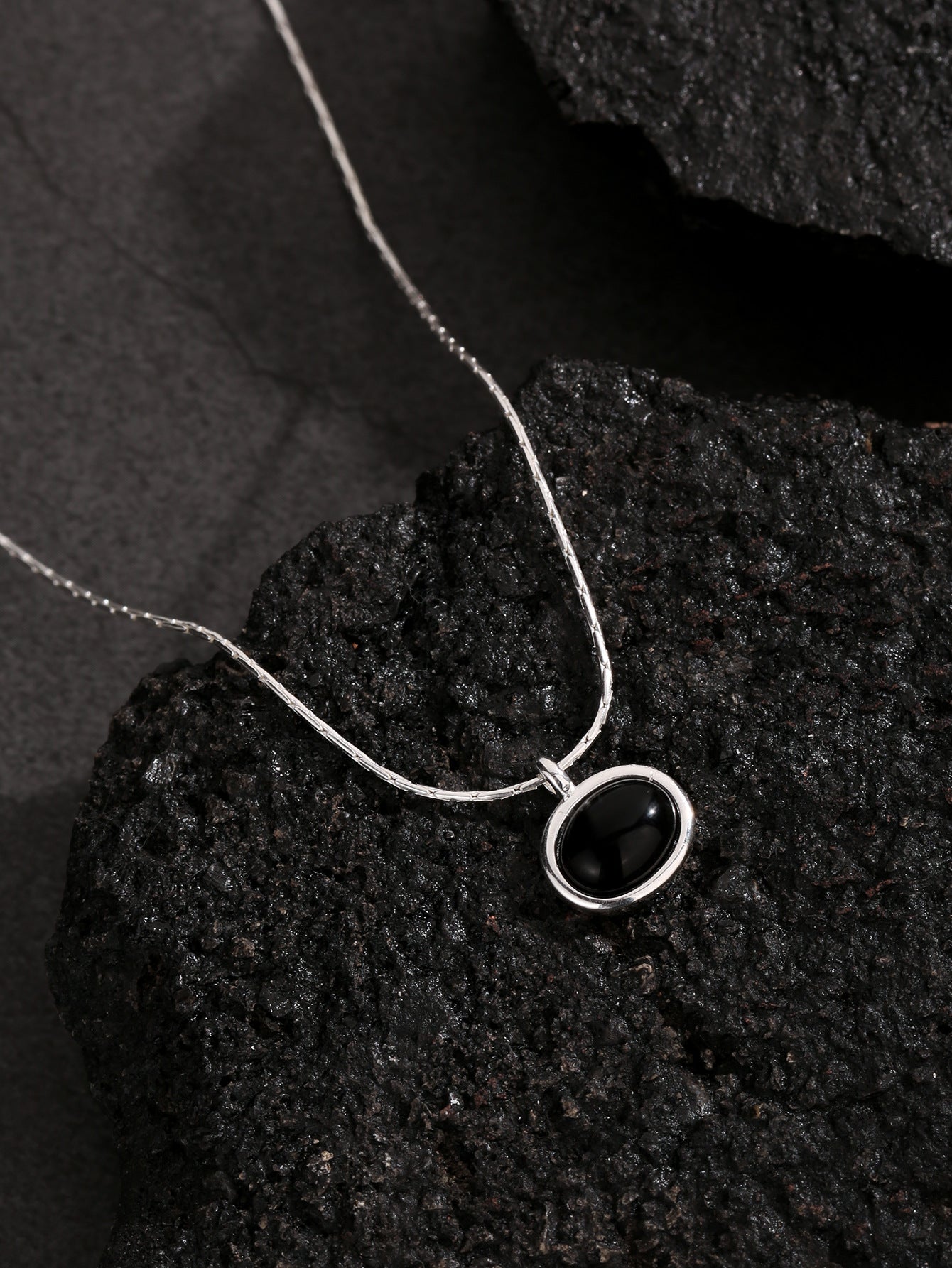 Aria Black Onyx  Necklace