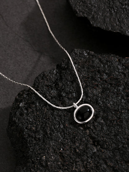 Aria Black Onyx  Necklace