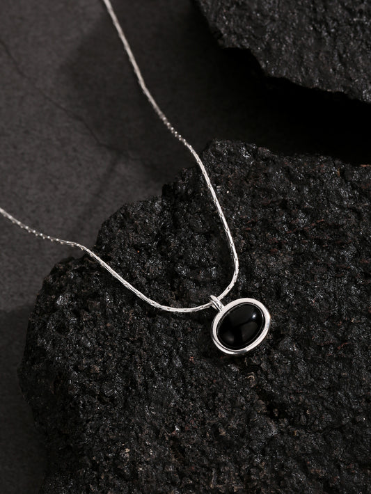 Aria Black Onyx  Necklace